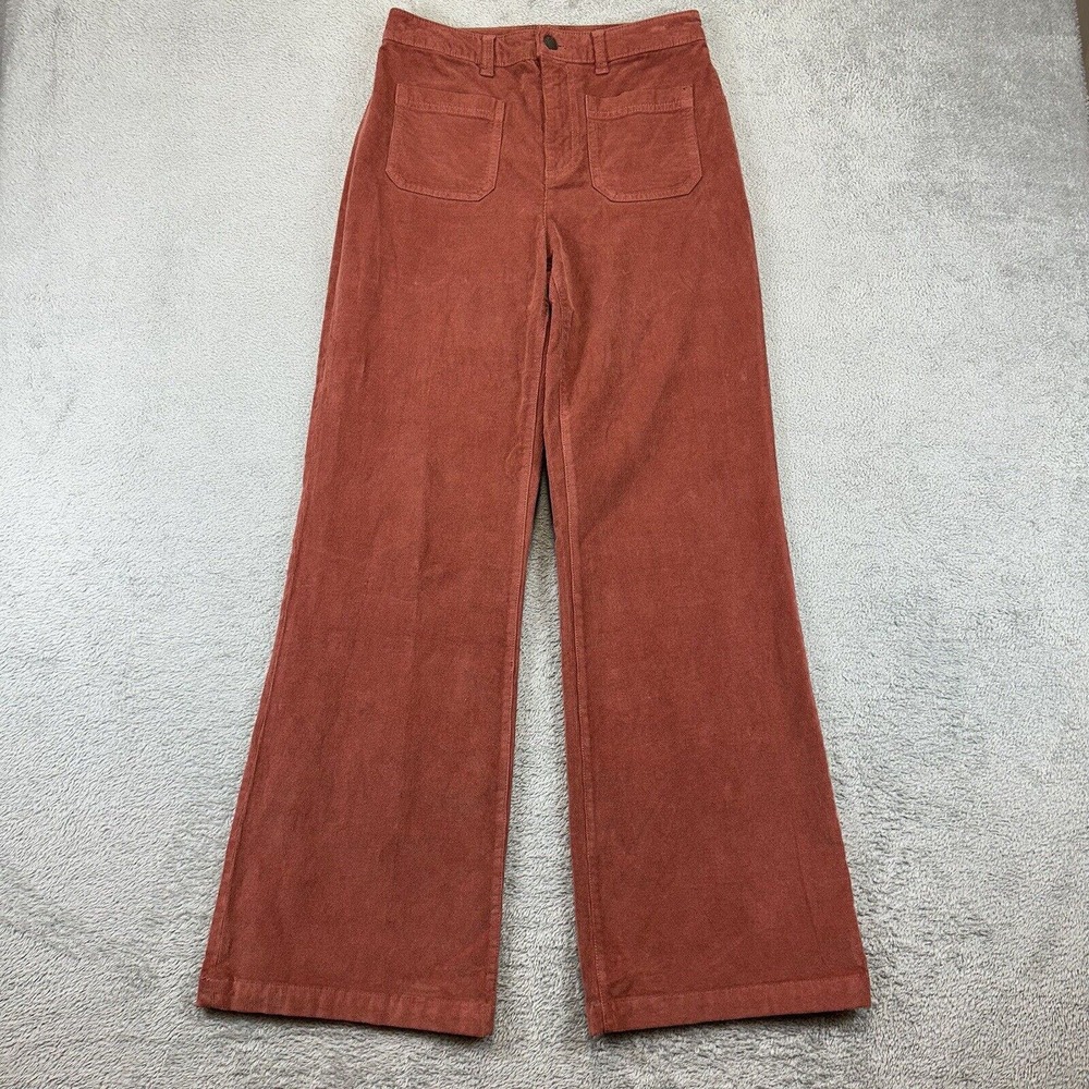 Faherty Brown Boot Cut Corduroy Pants